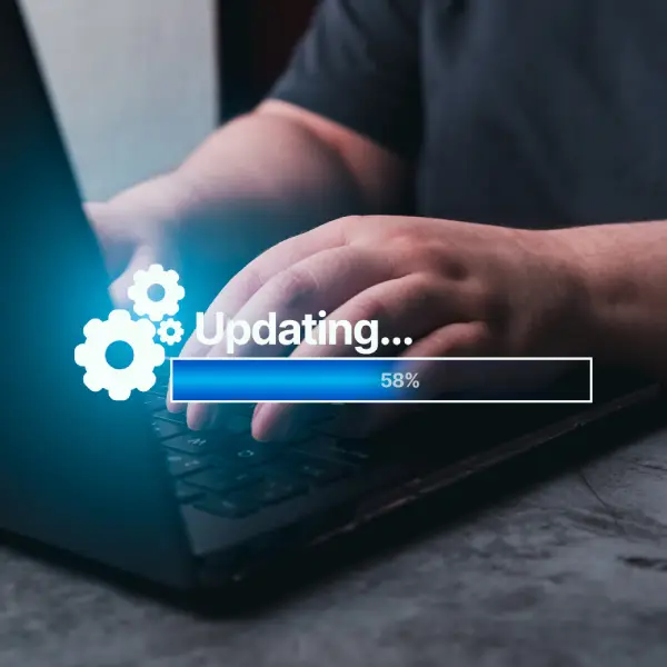 Updating computer